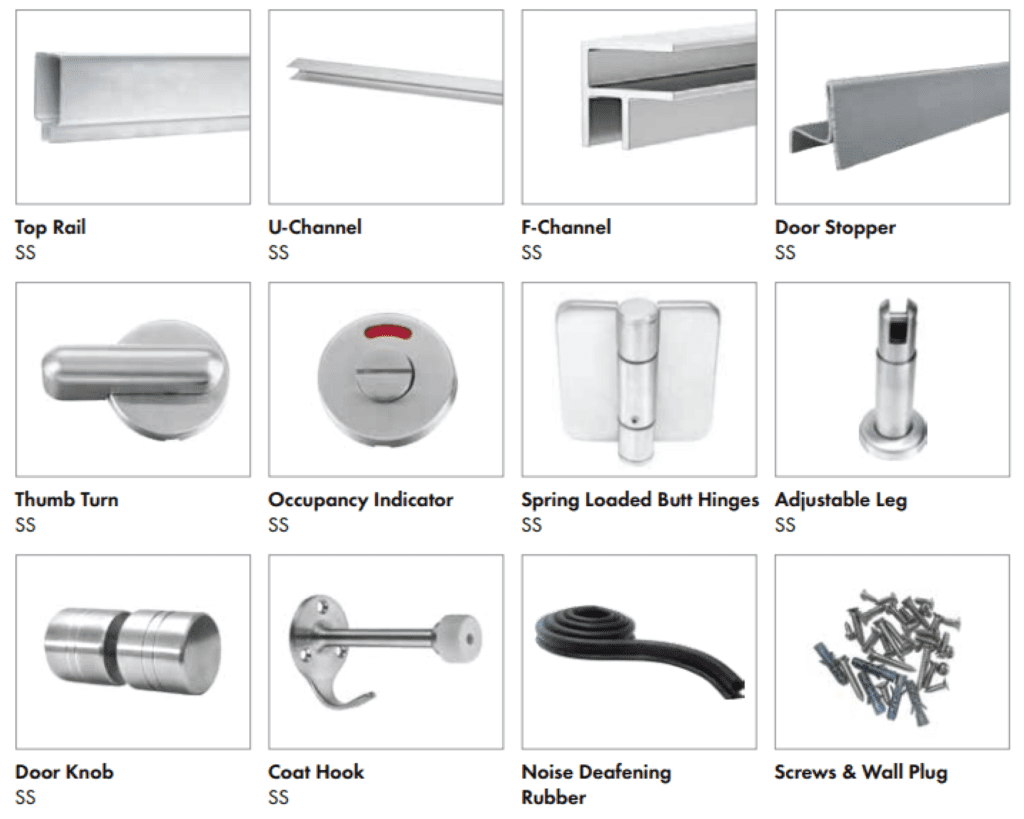 duro Toilet Cubicles