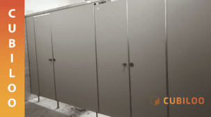 Toilet Cubicle Cad Block - Cubiloo