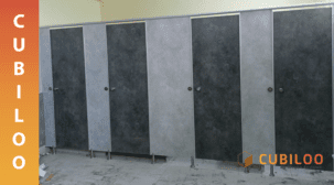 T Line Toilet Cubicles - Cubiloo